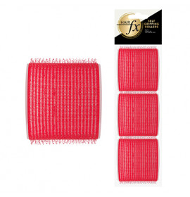 Hair FX Self Gripping Velcro Rollers 70mm x 6pc
