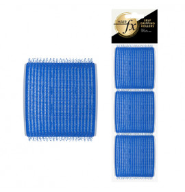 Hair FX Self Gripping Velcro Rollers 76mm x 6pc