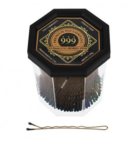 Premium Pin Company 999 Bobby Pins 2.75 Brown