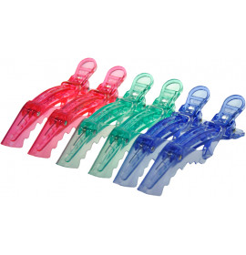 Premium Pin Company 999 Coloured Crocodile Clips 6pc