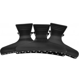 Dateline Professional Butterfly Clamps Large Black 12pc