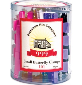 Premium Pin Company 999 Small Coloured Butterfly Clamps - 101