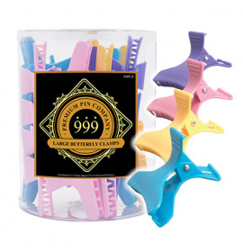 Premium Pin Company 999 Large Coloured Butterfly Clamps - 102, 36pc