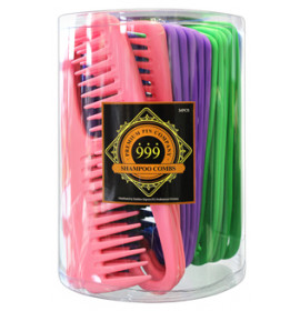 999 Shampoo Comb Display 36pc Assorted