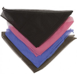 Dateline Professional Network Triangular Setting Hair Net Black