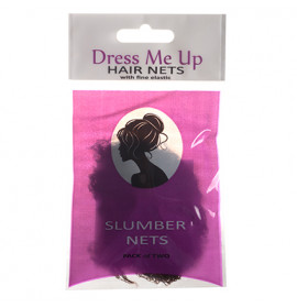 Dress Me Up Slumber Hair Net -  Brown