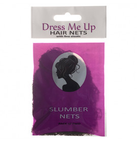 Dress Me Up Slumber Hair Net - Dark Brown
