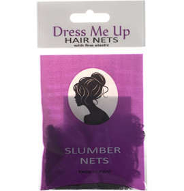 Dress Me Up Slumber Hair Net - Black