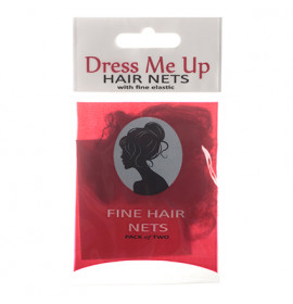 Dress Me Up Fine Hair Net - Medium Brown
