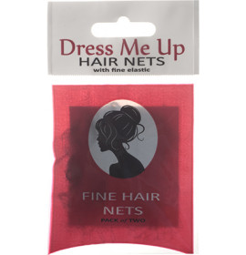 Dress Me Up Fine Hair Net - Dark Brown