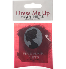 Dress Me Up Fine Hair Net - Black