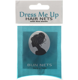 Dress Me Up Bun Hair Net - Medium Brown