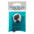 Dress Me Up Bun Hair Net - Dark Brown