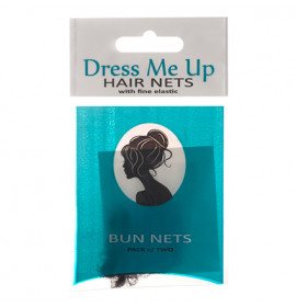 Dress Me Up Bun Hair Net - Dark Brown