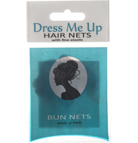 Dress Me Up Bun Hair Net - Black