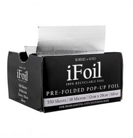 Robert De Soto IFoil Pre-Folded Pop Up Silver 18 Micron Medium