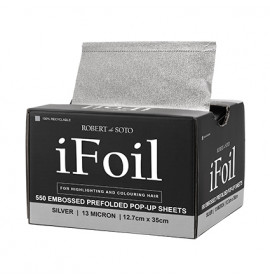 Robert de Soto iFoil Embossed Pop Up 13 Micron Silver Long