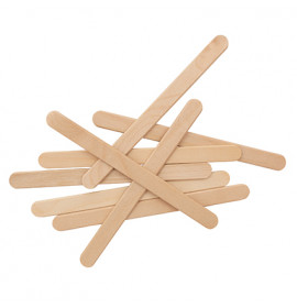BeautyPRO Wooden Applicator Waxing Spatulas Medium 100pc