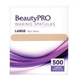 BeautyPro Large Wood Applicators 500Pc