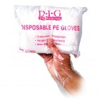 Dateline Professional DIG Disposable PE Gloves 100pc