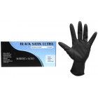Robert De Soto Black Satin Ultra Gloves - Medium, 10pk