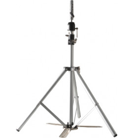 Dateline Professional Metal Tripod Mannequin Head Stand Silver