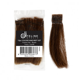 Dateline Brown Hair Weft Set 12pc