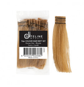 Dateline Blonde Hair Weft Set 12pc