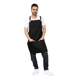 Salon Smart Vintage Apron Black