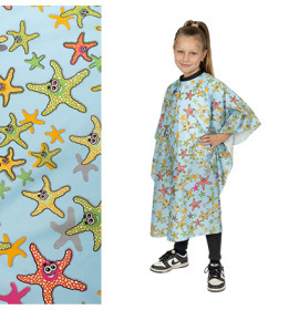 Salon Smart Kids Cutting Cape Starfish