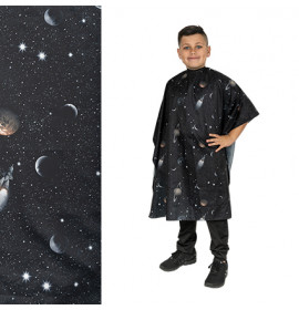 Salon Smart Kids Cutting Cape Planets