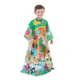 Salon Smart Farm Animals Kids Hairdressing Cape