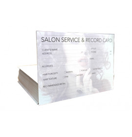 Dateline Professional Hairdressing Record Cards