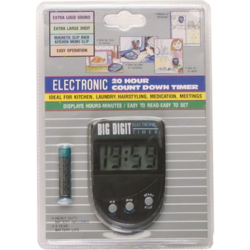 Dateline Professional Big Digit Electronic Timer