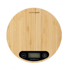 Salon Smart Digital Scale Wooden