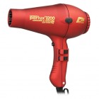 Parlux 3200 Ionic and Ceramic Compact Hair Dryer 1900W - Red
