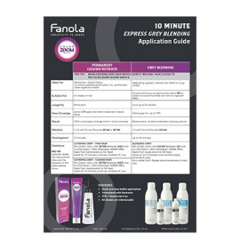 Fanola Color Zoom Grey Blending Application Guide