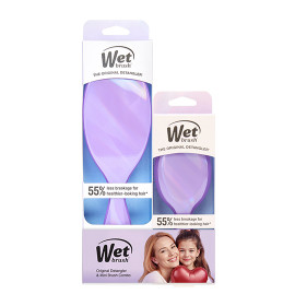 Wet Brush Prismatic Glow Detangler Bundle - Purple