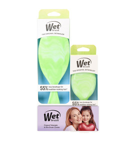 Wet Brush Summer Treat Detangler Bundle - Key Lime
