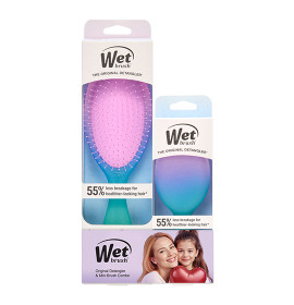 Wet Brush Electric Sky Detangler Bundle - Purple Dawn