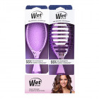 Wet Brush Festive Finish Detangler & Speed Dry Bundle - Purple