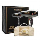 Parlux Premium 385 Powerlight Dryer Bundle - Black