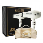 Parlux Premium 385 Powerlight Dryer Bundle - White