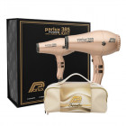 Parlux Premium 385 Powerlight Dryer Bundle - Gold
