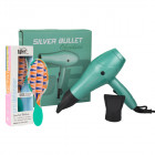 Silver Bullet Obsidian Hair Dryer Bundle - Aqua