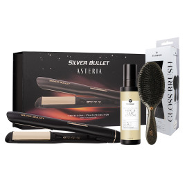 Silver Bullet Asteria Straightener Bundle - Black
