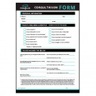 Malibu C Head Lab Client Consultation Form Pk10