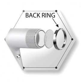 IQ Perfetto Hair Dryer Back Ring Silver