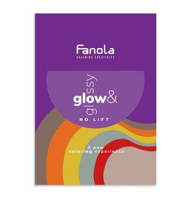 Fanola Glow & Glossy Colour Chart 18 Swatches