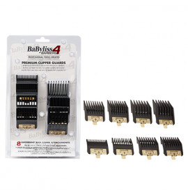 BaBylissPRO Premium Clipper Guards Set 8pc